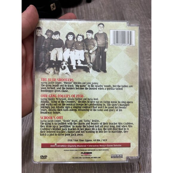 Our Gang 3 Episode The Bear Shooters Our Gang Follies DVD 2000 - Picture 3 of 3